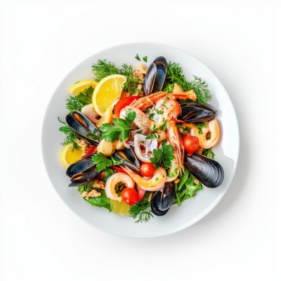 Фирменное блюдо Морской гриль прованс - купить в Мечте